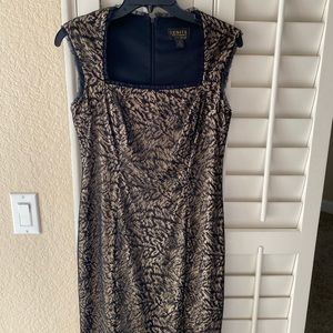 Pretty gold and black dress